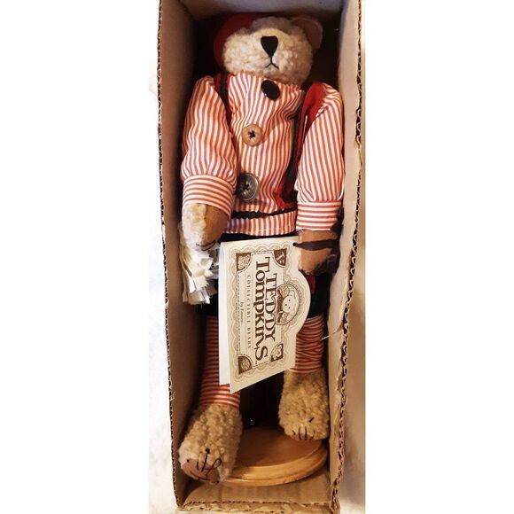Enesco Teddy Tompkins Collectible Bear - Picture 4 of 8